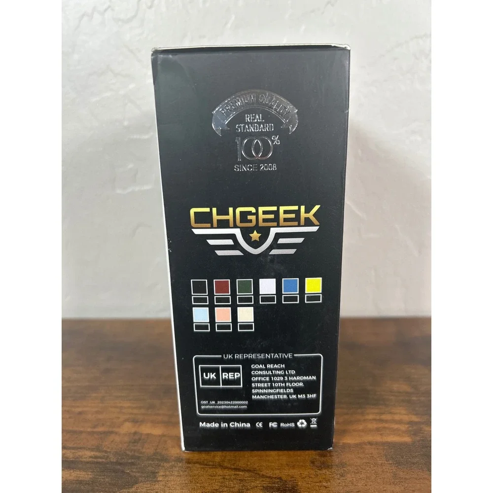 CHGEEK CB7005 Wireless Car Charger 15W Fast Charging Vent Mount Phone Holder Blk
